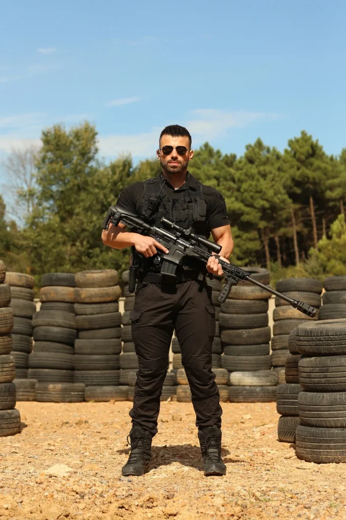 Kugat Firearms açık hava atış alanı — sahadan kare 7