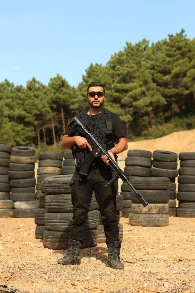 Kugat Firearms açık hava atış alanı — sahadan kare 8
