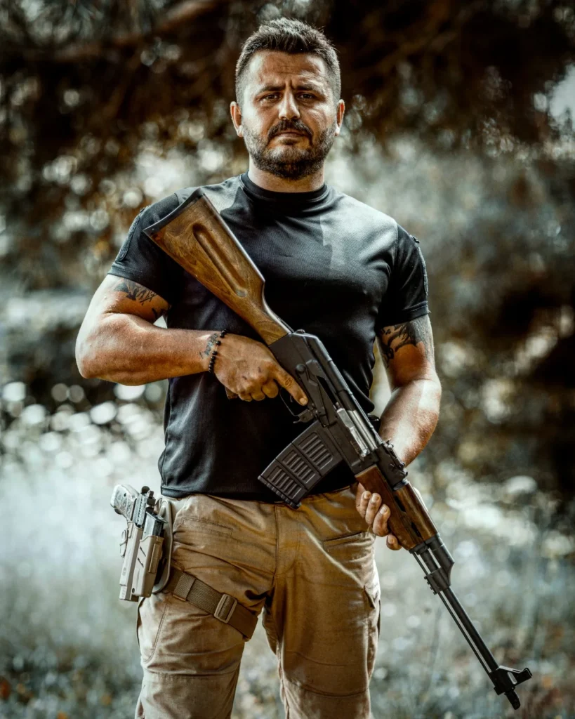Kugat Firearms açık hava atış alanı — sahadan kare 10