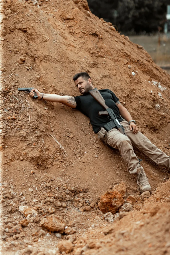 Kugat Firearms açık hava atış alanı — sahadan kare 11