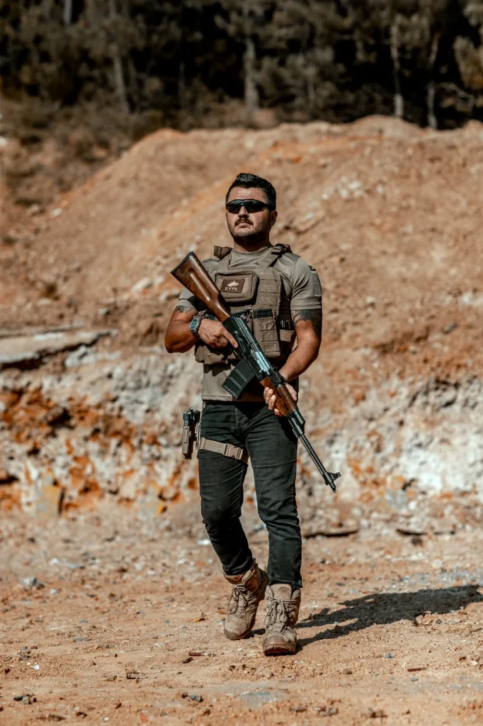 Kugat Firearms açık hava atış alanı — sahadan kare 12