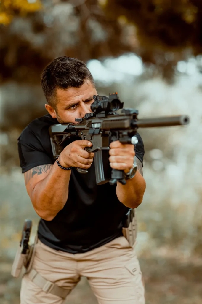 Kugat Firearms açık hava atış alanı — sahadan kare 13