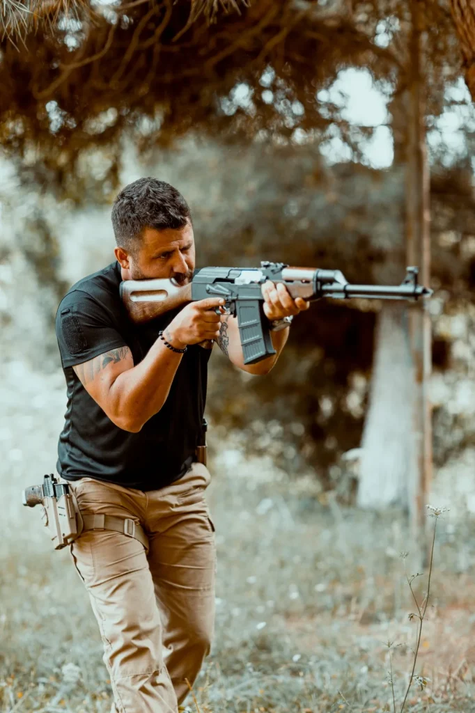 Kugat Firearms açık hava atış alanı — sahadan kare 18