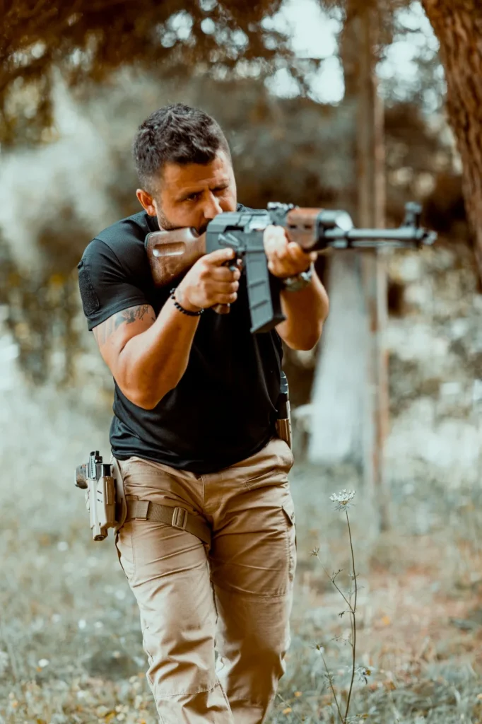 Kugat Firearms açık hava atış alanı — sahadan kare 3