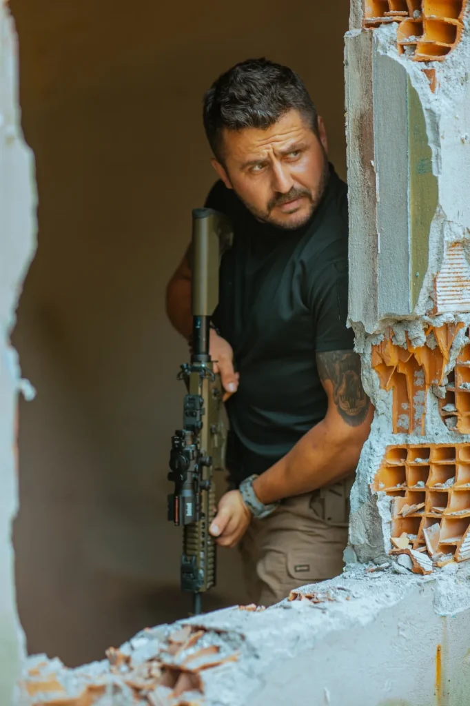 Kugat Firearms açık hava atış alanı — sahadan kare 28
