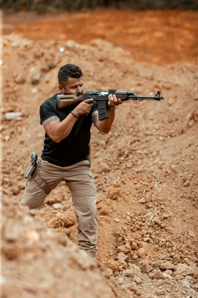 Kugat Firearms açık hava atış alanı — sahadan kare 23