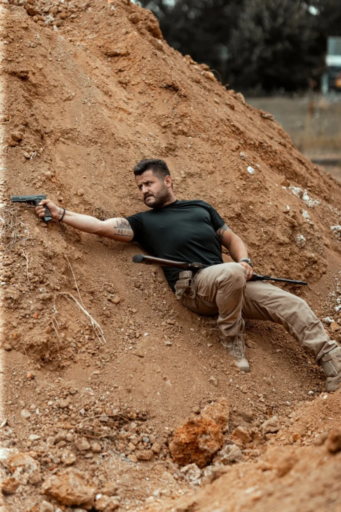 Kugat Firearms açık hava atış alanı — sahadan kare 29