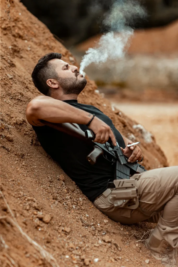 Kugat Firearms açık hava atış alanı — sahadan kare 6